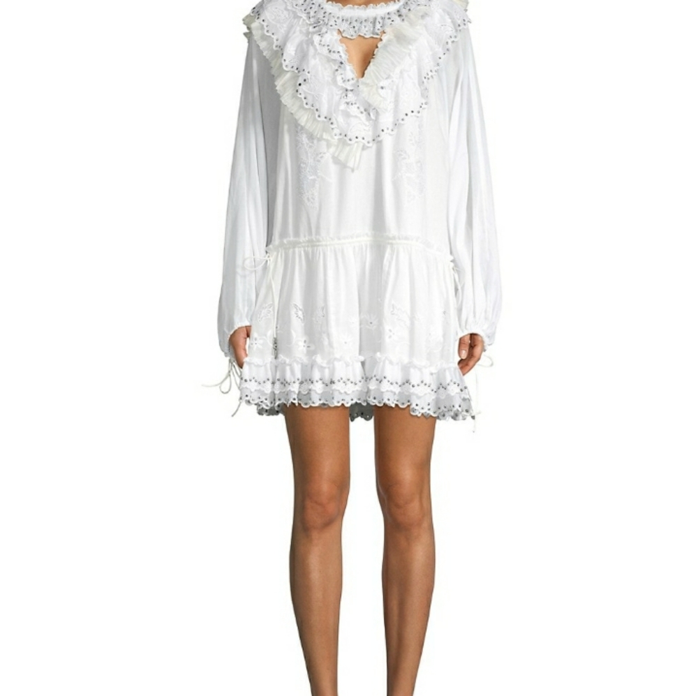 Coach 1941 Ruffled Tunic dress